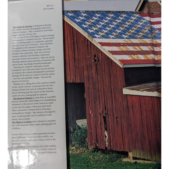 The Heart Of America By Kevin Fleming Hardcover First Autographed Edition - Picture 4 of 16